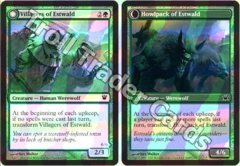 Villagers of Estwald // Howlpack of Estwald - Foil